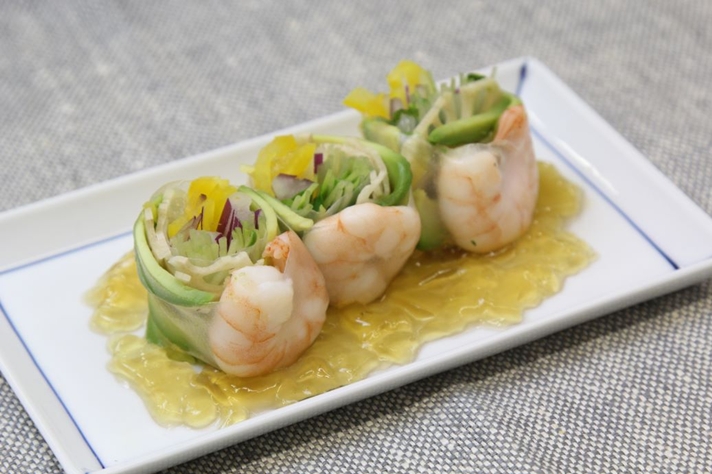 もりもり野菜の生春巻き